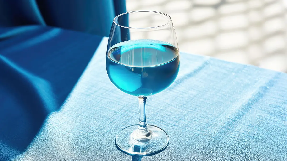 Vino blu
